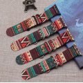 OEM Fashion Knit Canvas Bracelet Adjustable Watch Strap